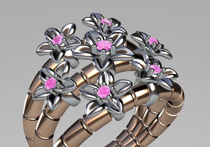 Ring flowers