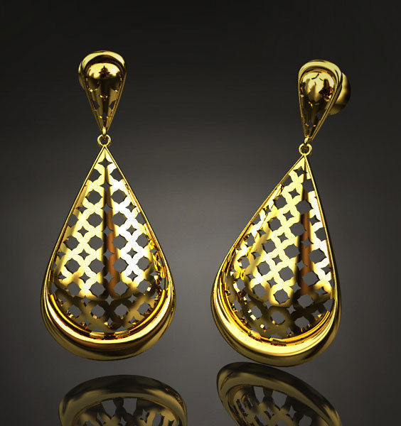 Taj Mahal earrings