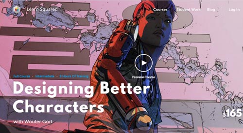 Learn Squared - Designing Better Characters with Wouter Gort