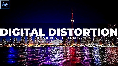 Digital Distortion Transitions 302997 - After Effects Presets