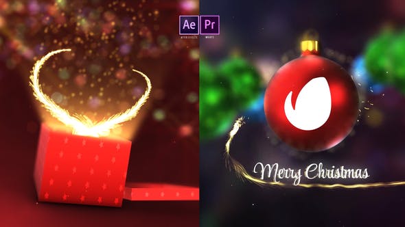 Videohive - Christmas Magic Logo Reveal - 35240560