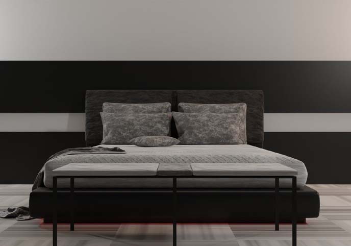 Modern bed