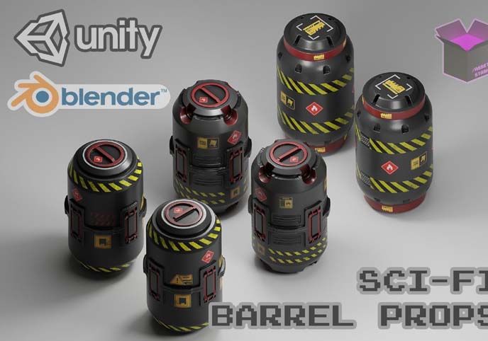 3 Sci-Fi Barrels