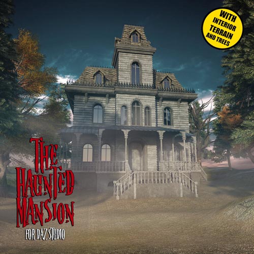 The Haunted Mansion for DS Iray