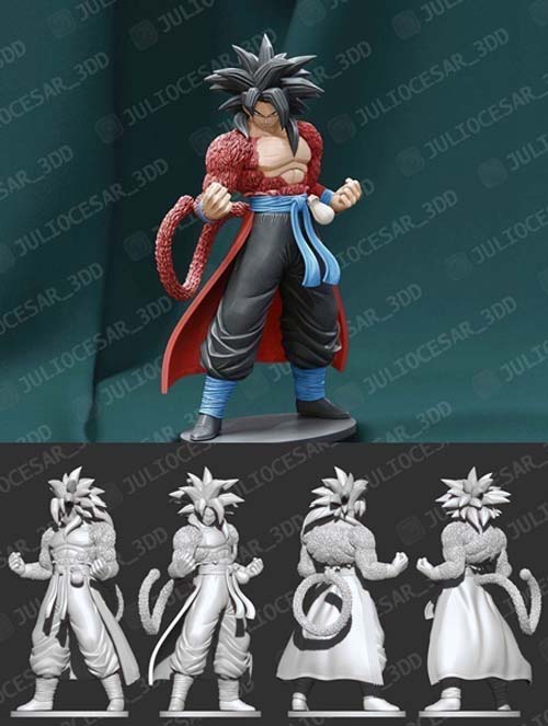 Dragon ball - Xeno Goku SSJ4