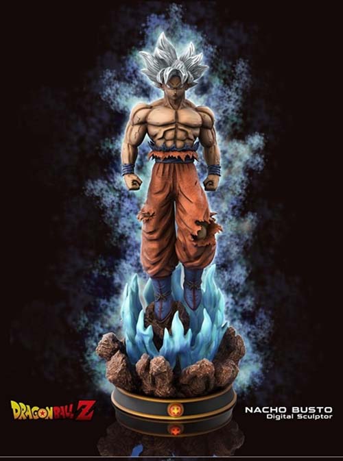 Goku Ultra Instinct - 3D Print Model