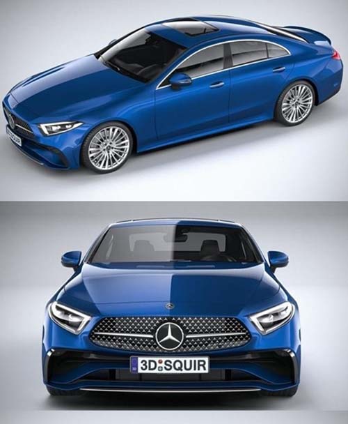 Mercedes-Benz CLS 2022 3D Model