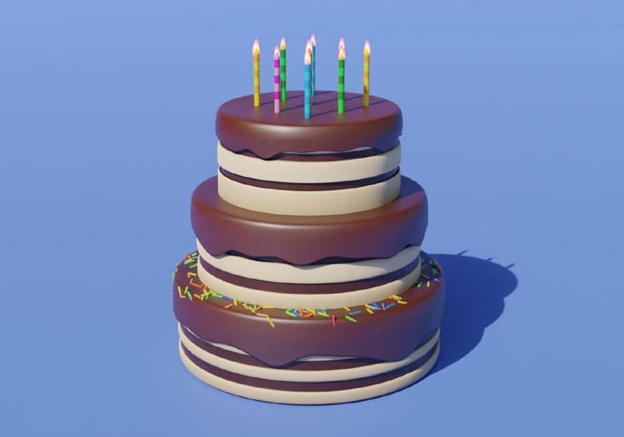 Simple Birthday Cake