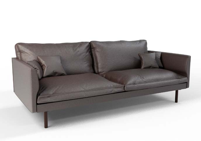 Calmo 2 Seat Sofa fredericia - Blender 3d