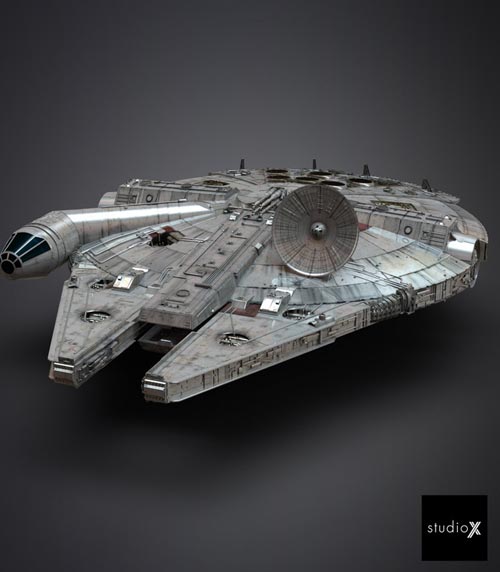 Millennium Falcon – Han Solo Starship (NLA)