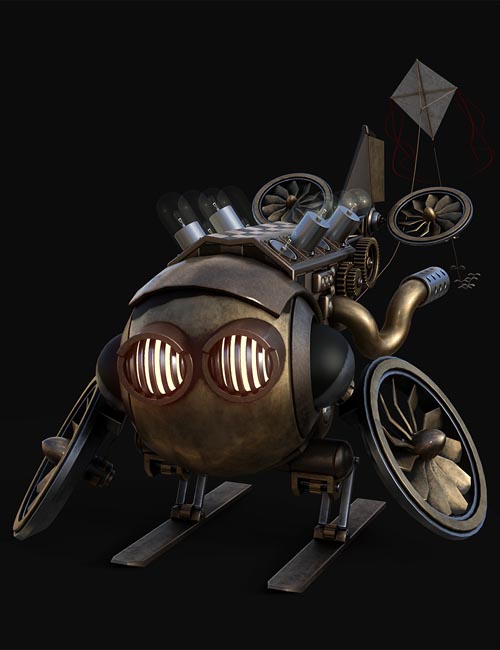 O-Bot Steampunk Robot