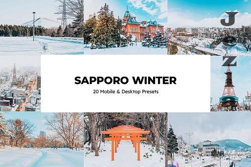 20 Sapporo Winter Lightroom Presets - 6715162