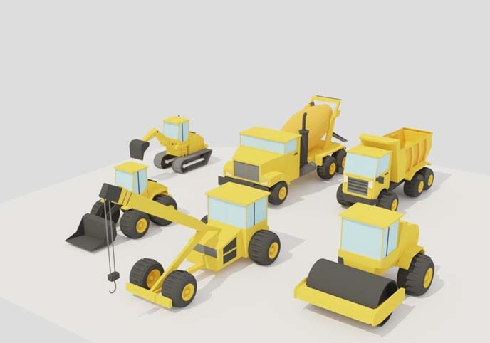 POLYGRUNT - Construction Vehicles