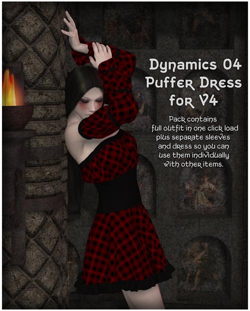 Dynamics 04 - Puffer Dress for V4