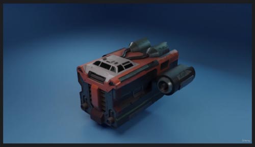 Udemy - Sci-fi Vehicle Creation with Blender and Substance Painter