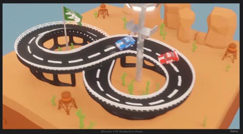 Udemy - Learn Race Car Animation with Blender