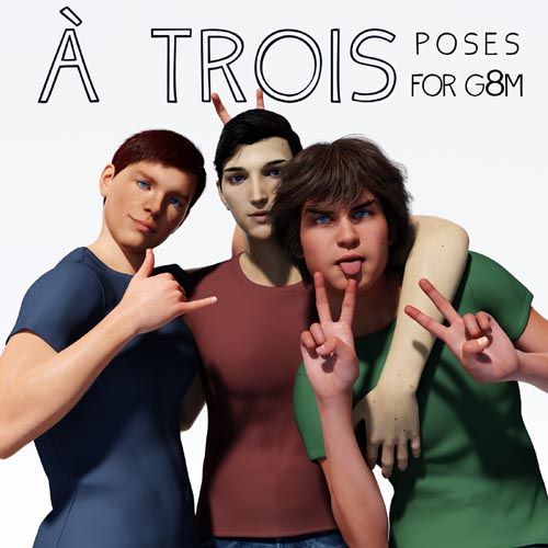 A Trois I - Poses For G8M