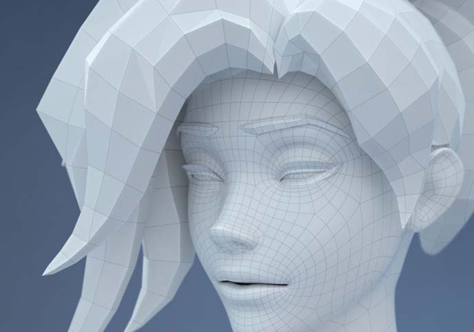 Low Poly Base Mesh Female