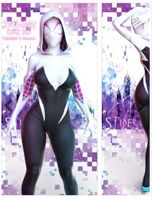 MV SpiderGwen Outfit for G3F