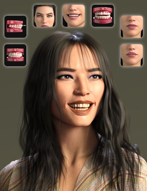 NG Build Your Own Smile for Genesis 8.1 Female