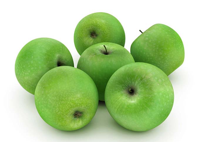 Green apples