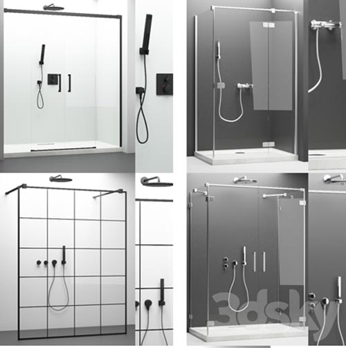 Radaway shower set and Grohe appliances