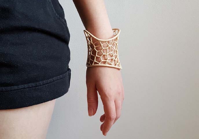 Voronoi Cuff Bracelet