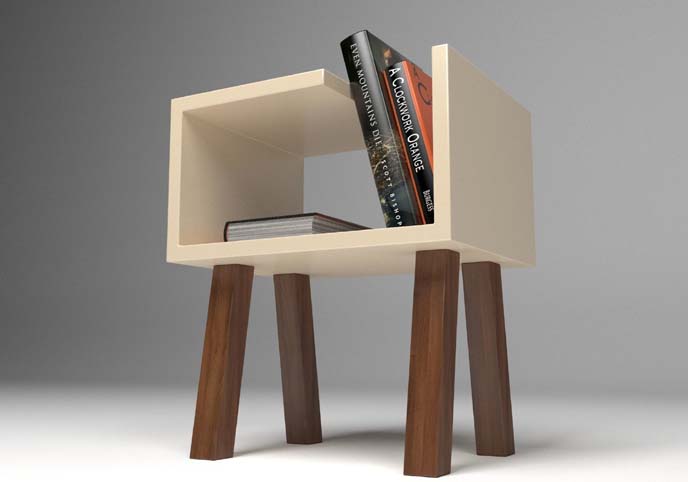 Minimal Coffee Table with Books