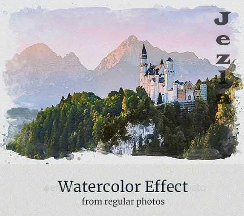 Watercolor from Photo Template - 31394789