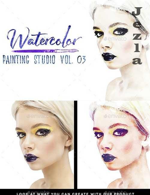 Watercolor Painting Studio Vol. 03 - 13679656