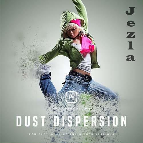 Dust Dispersion Photoshop Action 35356163