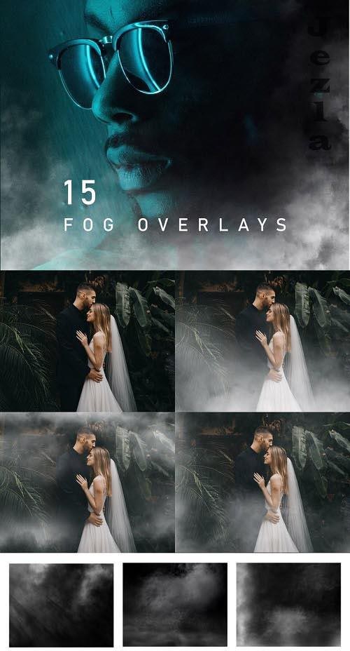 15 Fog Overlays, Smoke Overlays, Free Gif Animated Photoshop Action