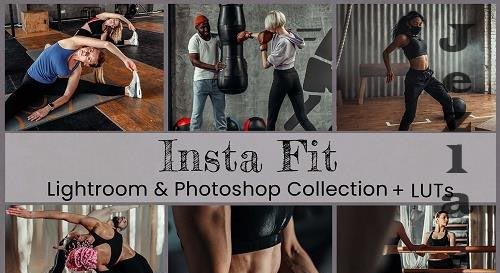 Insta Fit Lightroom Photoshop LUTs - 6826939