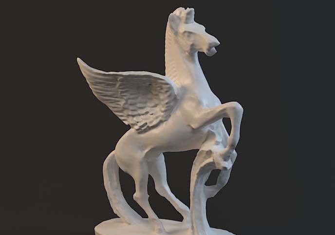 Pegasus Statue sculpture statuette figurine horse