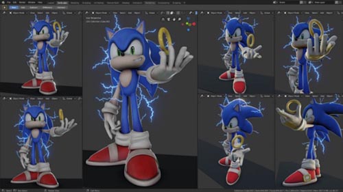 Patreon - Character Sculpt Sonic by YanSculpts