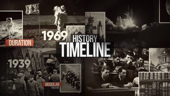 Videohive - History Timeline Slideshow - 31658992