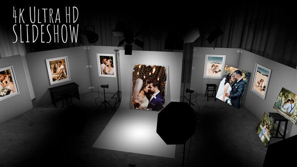 Videohive - Photo Exhibition In A Photo Studio - 35523970