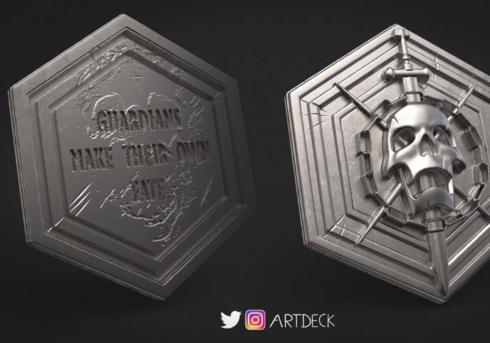 Guardians Make Their Own Fate 3D printable Seal