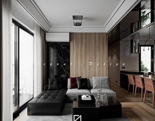 Apartment Interior by Nguyen The Dinh