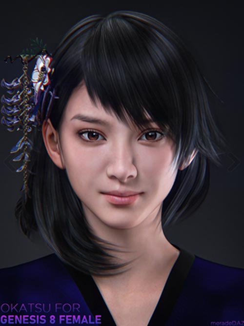 Okatsu For Genesis 8 and 8.1 Female