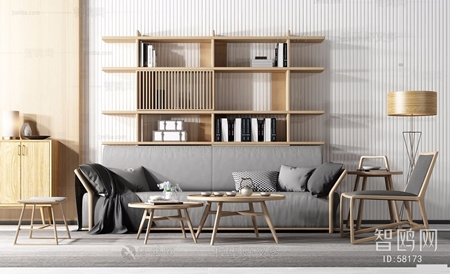 Modular sofa bookcase