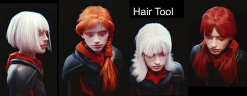 lendermarket - DecalMachine Hair Tool & Hair Shape