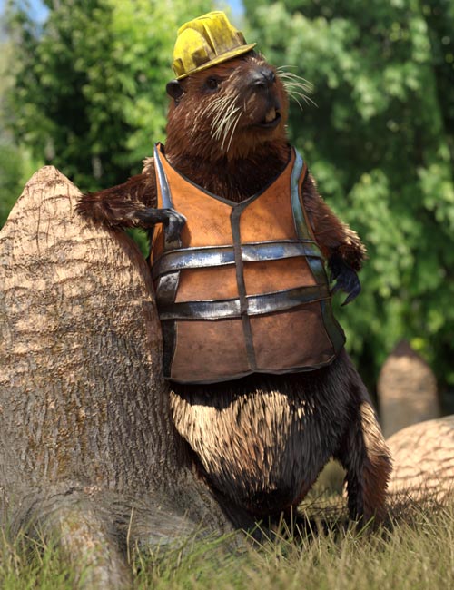 Storybook Beaver for Genesis 8.1 Males