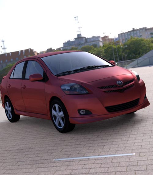 Toyota Yaris for DAZ Studio