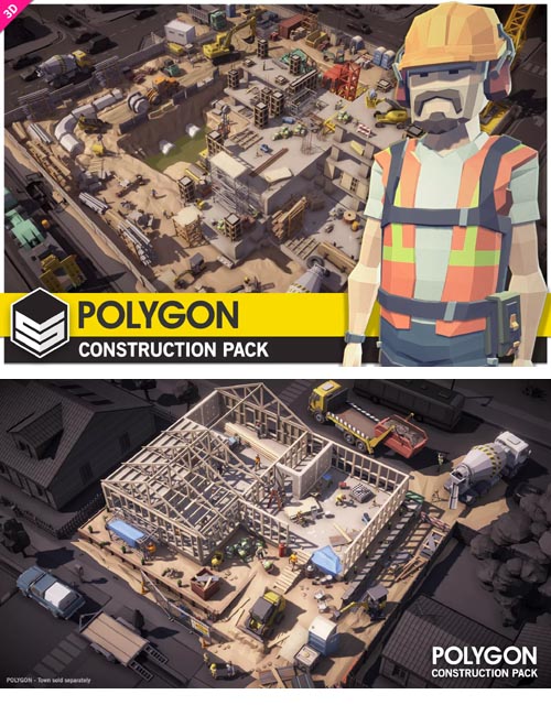 POLYGON Construction - Low Poly 3D Art by Synty