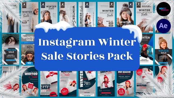 Videohive - Winter Sale | 22 Instagram Stories - 35735394