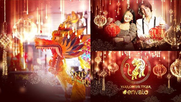 Videohive - Chinese New Year Slideshow - 25510892