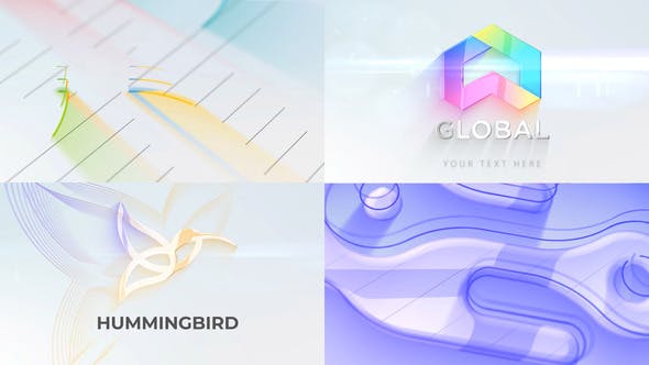 Videohive - Corporate Glossy Logo 4in1 - 35720690