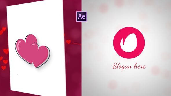 Videohive - Valentine's Logo Reveal - 35685009