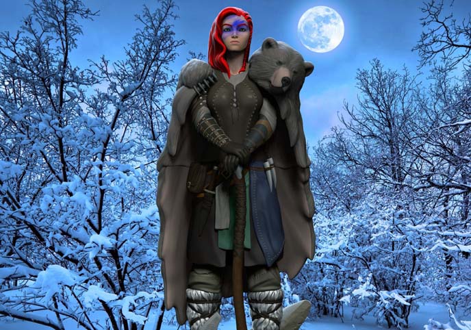 Nordic Female Warrior